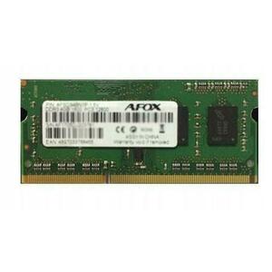 Memorie laptop AFOX AFSD34AN1L, SO-DIMM, DDR3, 4GB, 1333 MHz, 1.35 V imagine