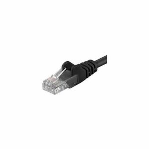 Patchcord UTP PremiumCord RJ45-RJ45 Cat.6, 5m, Negru imagine