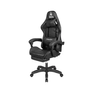 Scaun Gaming Kruger&Matz Warrior GX-150, reglabil (Negru) imagine