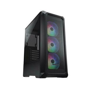 Carcasa Cougar Archon 2 Mesh RGB, MidTower, Panou lateral transparent (Negru) imagine