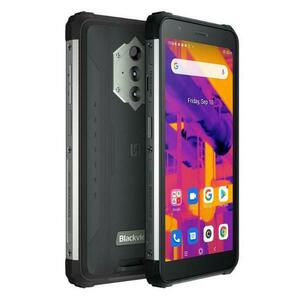 Telefon Mobil Blackview BV6600 Pro, Procesor Mediatek MT6765V/CA Helio P35, IPS LCD 5.7inch, 4GB RAM, 64GB Flash, Camera Tripla 16+5+FLIR thermal camera, Wi-Fi, 4G, Dual SIM, Android (Negru) imagine