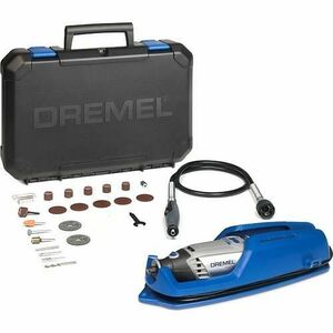 Unealta multifunctionala Dremel F0133000JS, 130 W, 33000 RPM + 25 accesorii (Albastru/Negru) imagine