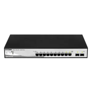 Switch D-Link DGS-1210-10 fara management fara PoE 8x100Mbps-RJ45 + 2xSFP imagine