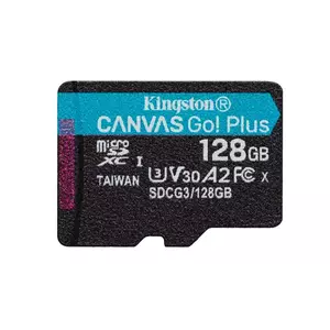 Card de memorie SD Kingston Canvas GO Plus, 128GB, Clasa 10, UHS-I imagine