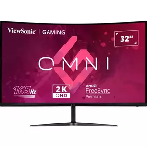 Monitor LED Viewsonic VX3218C-2K 32" Curbat QHD 1ms Negru imagine