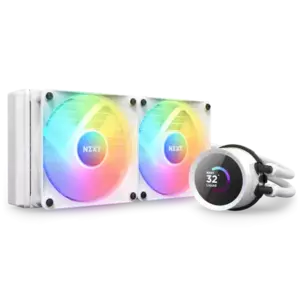 Cooler CPU NZXT Kraken 240 RGB White imagine