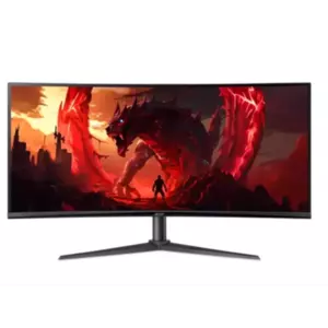 Monitor LED Acer Nitro XZ340CU H Curbat 34" UWQHD 1ms 2xHDMI DP Negru imagine