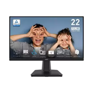 Monitor LED MSI PRO MP225 21.5" Full HD 100Hz 1ms Black imagine