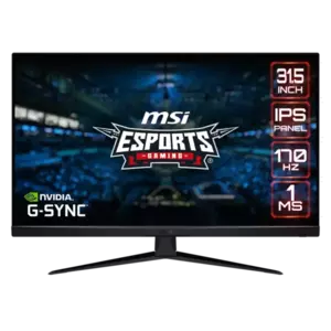 Monitor LED MSI G321Q 31.5" WQHD 170Hz 1ms Black imagine