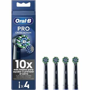 Rezerve periuta de dinti electrica Oral-B Pro Cross Action, Negru, 4 buc imagine