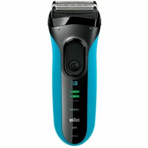 Aparat de ras electric Braun Series 3 3040s ProSkin Wet&Dry, MicroComb, Negru/Albastru imagine