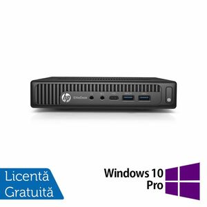 PC Refurbished HP Elitedesk 800 G2 Mini PC, Intel Core i5-6500T 2.50GHz, 8GB DDR4, 256GB SSD + Windows 10 Pro imagine