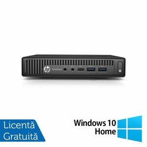 PC Refurbished HP Elitedesk 800 G2 Mini PC, Intel Core i5-6500T 2.50GHz, 8GB DDR4, 256GB SSD + Windows 10 Home imagine