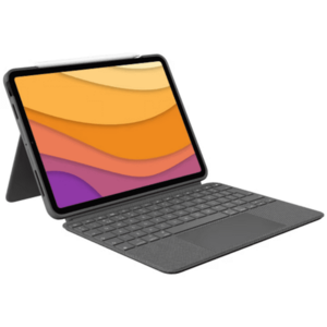 Husa Noua Logitech Combo Touch, Tastatura si trackpad detasabile pentru iPad 10 US, Oxford Grey imagine