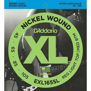 D'Addario EXL165SL Corzi pentru chitare bas imagine