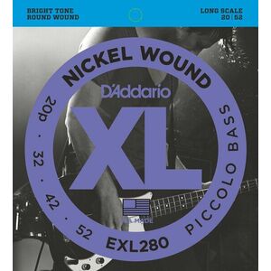 D'Addario EXL280 Corzi pentru chitare bas imagine