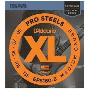 D'Addario EPS160-5 Set de 5 corzi pentru bas imagine