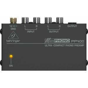 Behringer PP400 Black Preamplificator pentru pick-up imagine