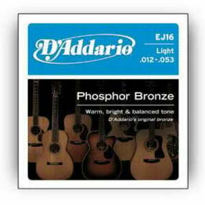 D'Addario EJ16-B25 Corzi chitare acustice imagine