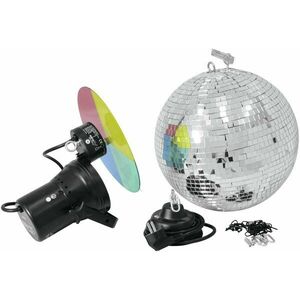 Eurolite Mirrorball Set 30 cm Glob oglindă imagine