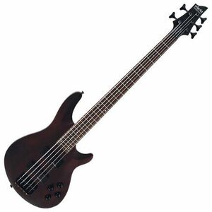 Schecter Omen-5 Walnut Satin Bas cu 5 corzi imagine