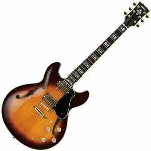 Yamaha SA2200-BS Brown Sunburst Chitară semi-acustică imagine