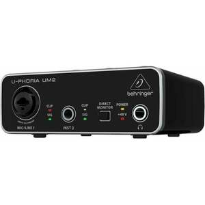 Behringer UM2 U-Phoria Interfață audio USB imagine