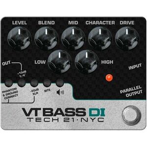 Tech 21 SansAmp Character Series VT Bass DI Efect pentru bas imagine