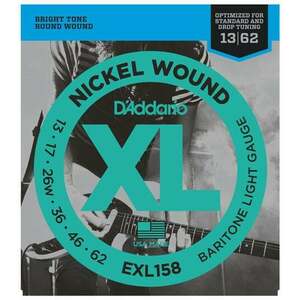 D'Addario EXL158 Corzi chitare electrice imagine