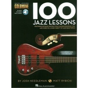 Hal Leonard Bass Lesson Goldmine: 100 Jazz Lessons Note imagine