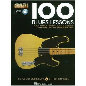 Hal Leonard Bass Lesson Goldmine: 100 Blues Lessons Note imagine