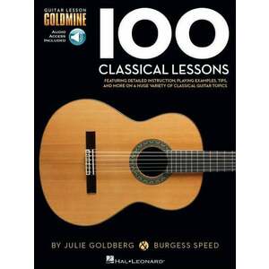 Hal Leonard Guitar Lesson Goldmine: 100 Classical Lessons Note imagine