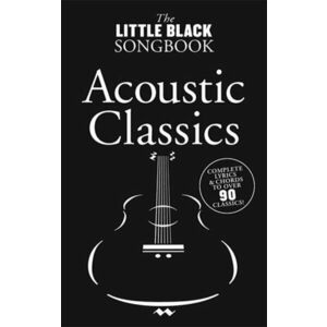 The Little Black Songbook Acoustic Classics Note imagine