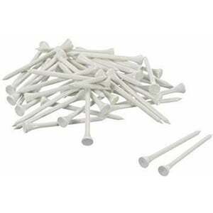 Longridge 69mm (1000Pcs) Wooden White Teuri Golf imagine