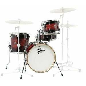 Gretsch Drums CT1-J484 Catalina Club Lucioasă-Antique Burst Set de tobe acustice imagine