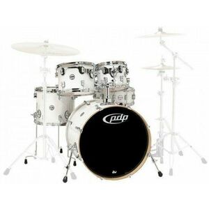 PDP by DW Concept Shell Pack 5 pcs 22" Pearlescent White Set de tobe acustice imagine