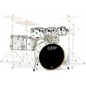 PDP by DW Concept Shell Pack 7 pcs 22" Pearlescent White Set de tobe acustice imagine