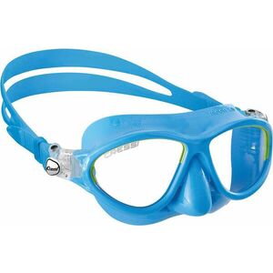 Cressi Moon Light Blue/Lime Transparent Junior Mască scufundări imagine