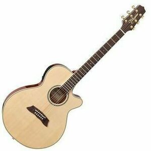 Takamine TSP138C-N Natural Chitară electro-acustică Jumbo imagine