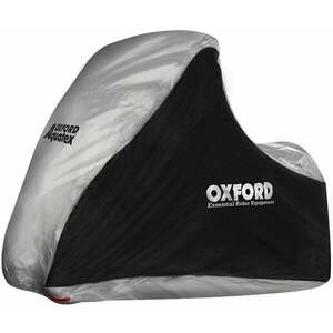 Oxford Aquatex MP3/3 Wheeler Black/Silver Husa Moto imagine