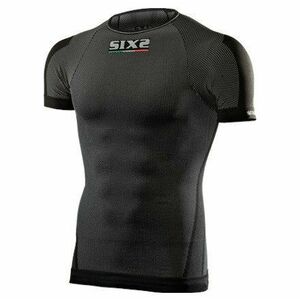 SIX2 TS1 Short-Sleeve Black M Moto imbracaminte functionale imagine