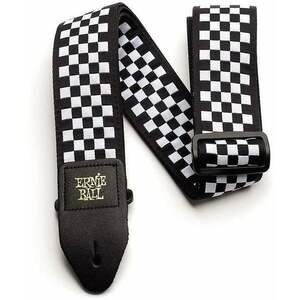 Ernie Ball Jacquard Strap EB Curea de chitară Black & White imagine