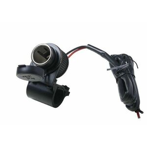 Interphone Handlebar - Mounted Cigarette Lighter Socket Moto conector imagine