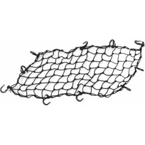 PowerTye Cargo Net 38, 1 cm (15'') x 76, 2 cm (30'') Textile Plastic Black Plasa de bagaj / Chinga de bagaj imagine