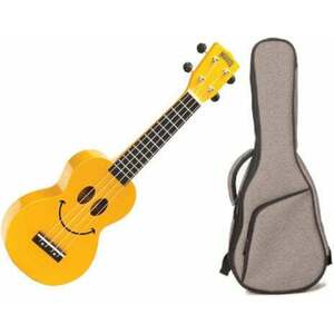 Mahalo U-SMILE SET Yellow Ukulele soprano imagine