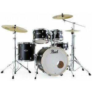 Pearl P-EXX725SBR-C31 Export Jet Black Set de tobe acustice imagine