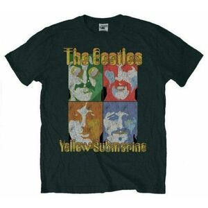 The Beatles Tricou Yellow Submarine Sea of Science Unisex Black M imagine