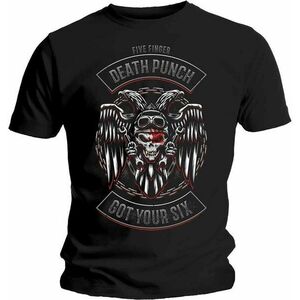 Five Finger Death Punch Tricou Biker Badge Black M imagine