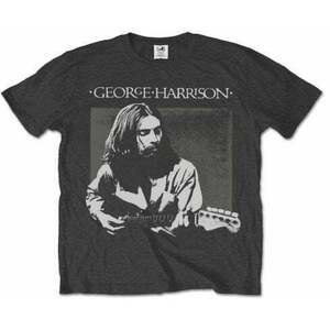 George Harrison Tricou Live Portrait Black 2XL imagine