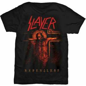 Slayer Tricou Crucifix Unisex Black XL imagine